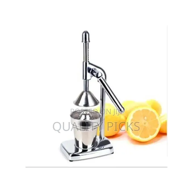 Stainless Steel Manual Lever Fruit Press Citrus Juicer