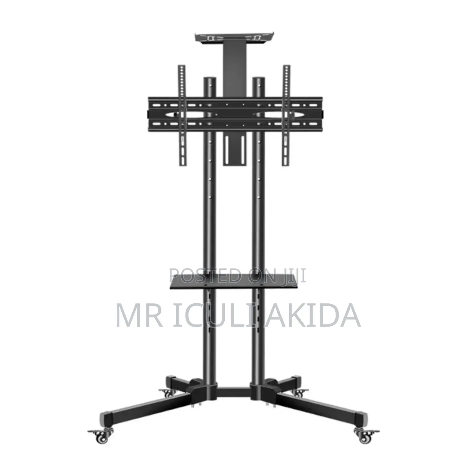 Adjustable, Rotating Full Motion TV Cart Mount Stand