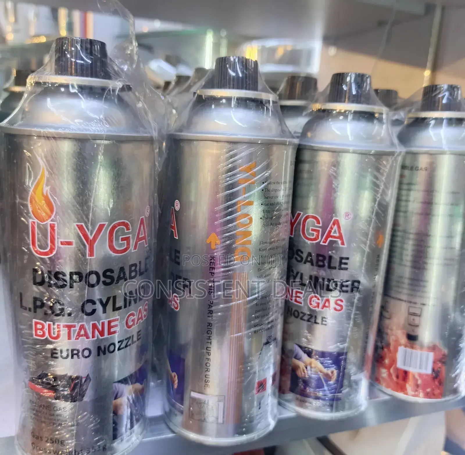 4pcs Portable Gas Canisters