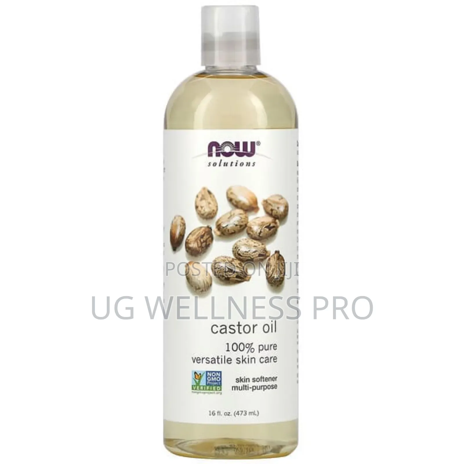NOW Foods, Solutions, Castor Oil, 16 Fl Oz (473 Ml