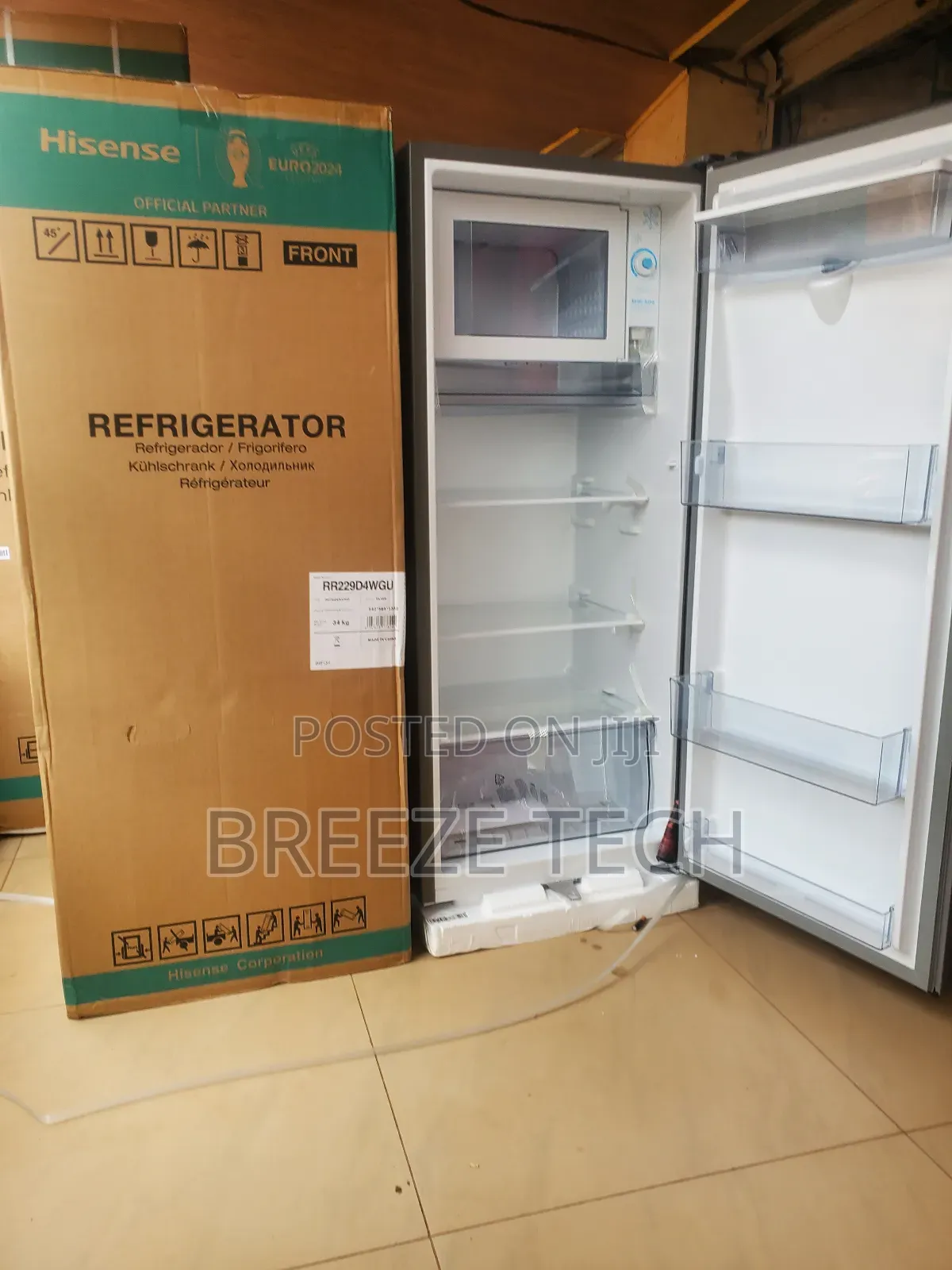229 Hisense Refrigerator