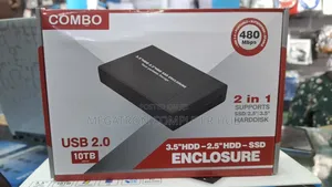 3.5 Desktop Hard Drive Enclosure Unto 10TB 2.0 USB
