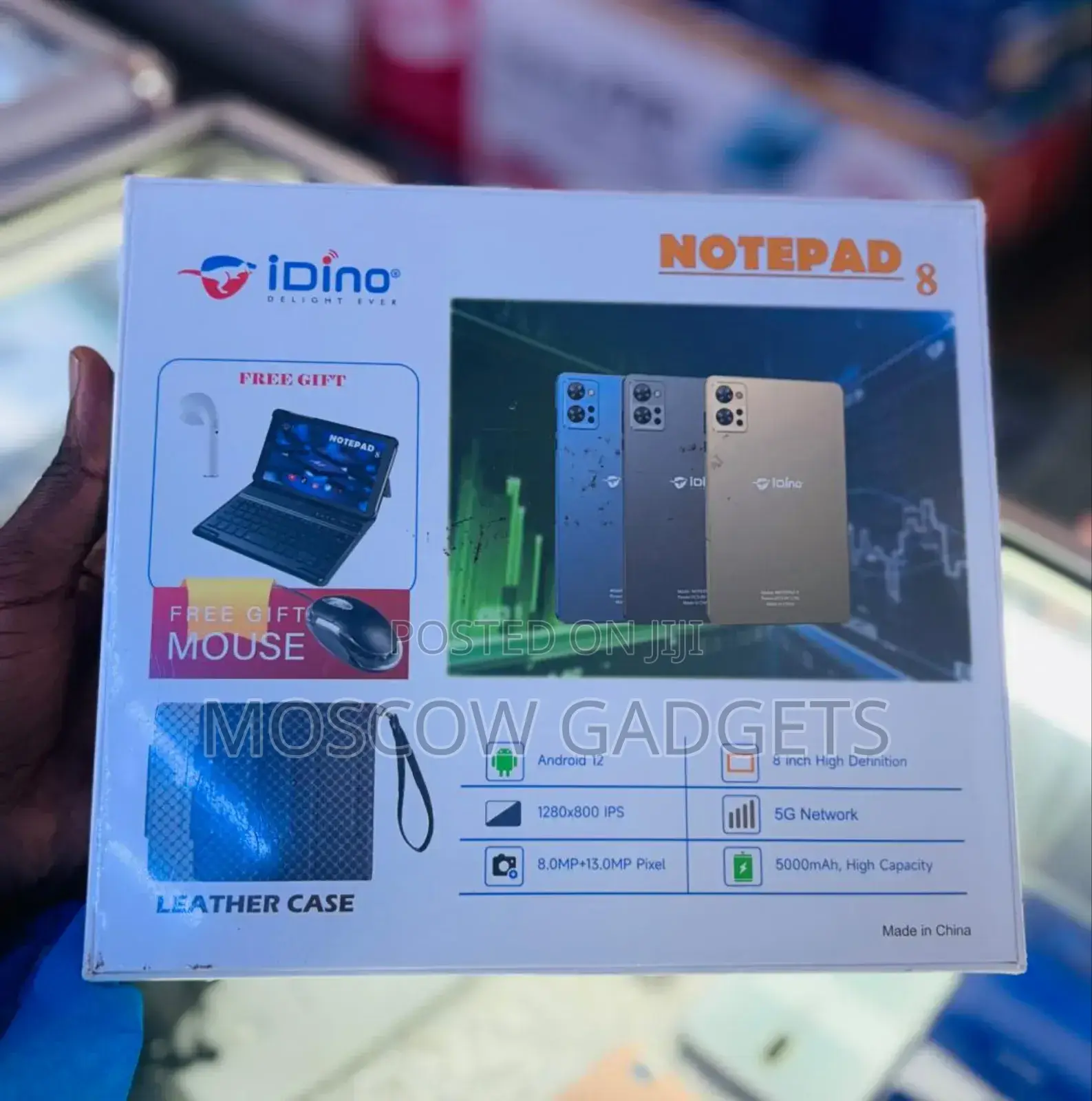 New Idino Note Pad 8 256 GB Blue