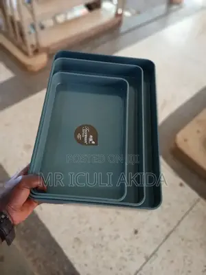 3pcs Melamine Heavy Serving Trays