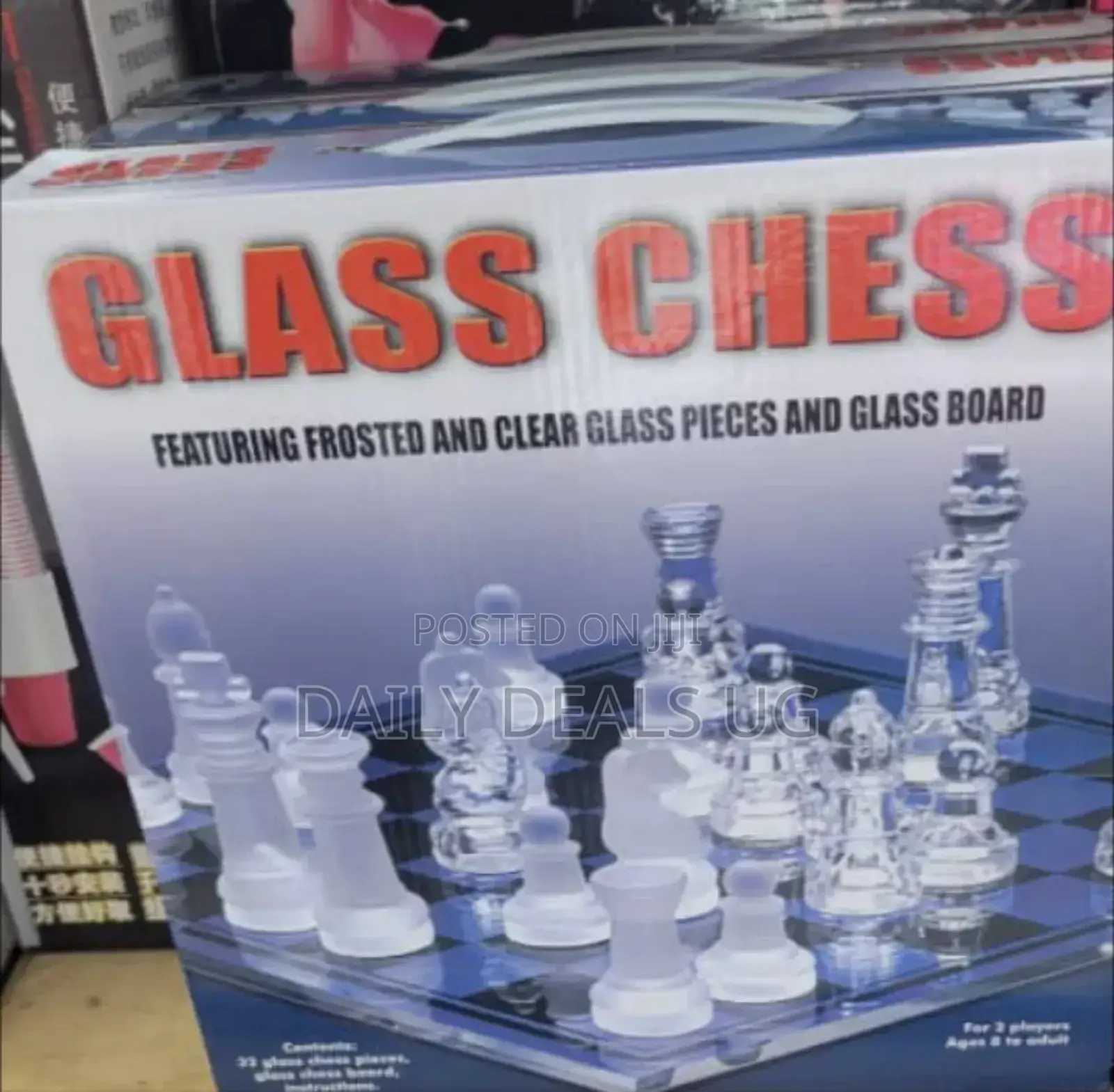 Portable Glass Chess
