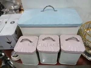 4pcs Home Bread Bin Storage Box