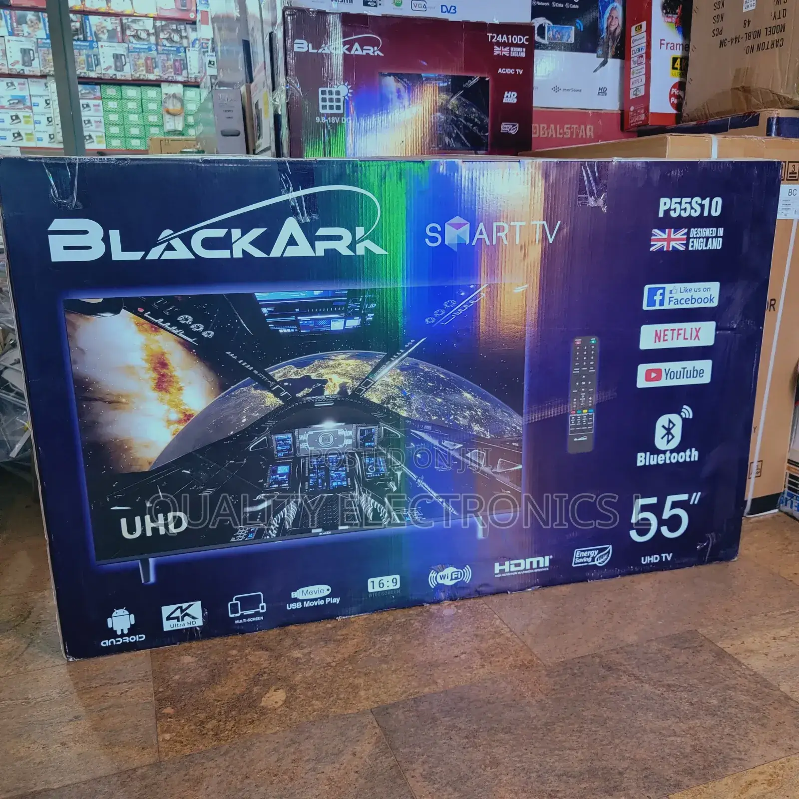 Blackark 55 Inches Uhd Tv