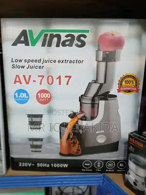 1L 1000w Avinas Low Speed Juice Extractor Slow Juicer