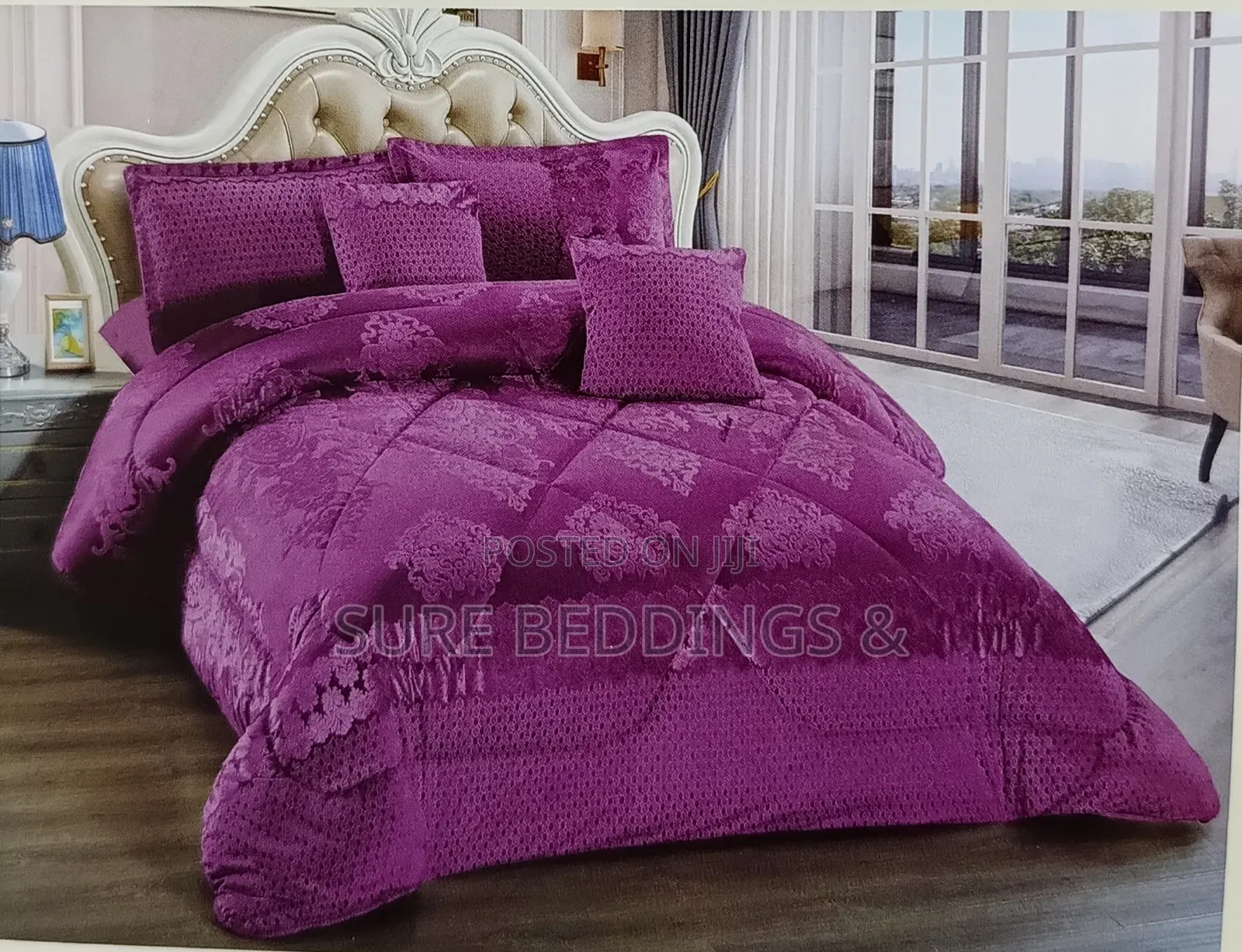 Magical 6 Pieces Purple Duvet