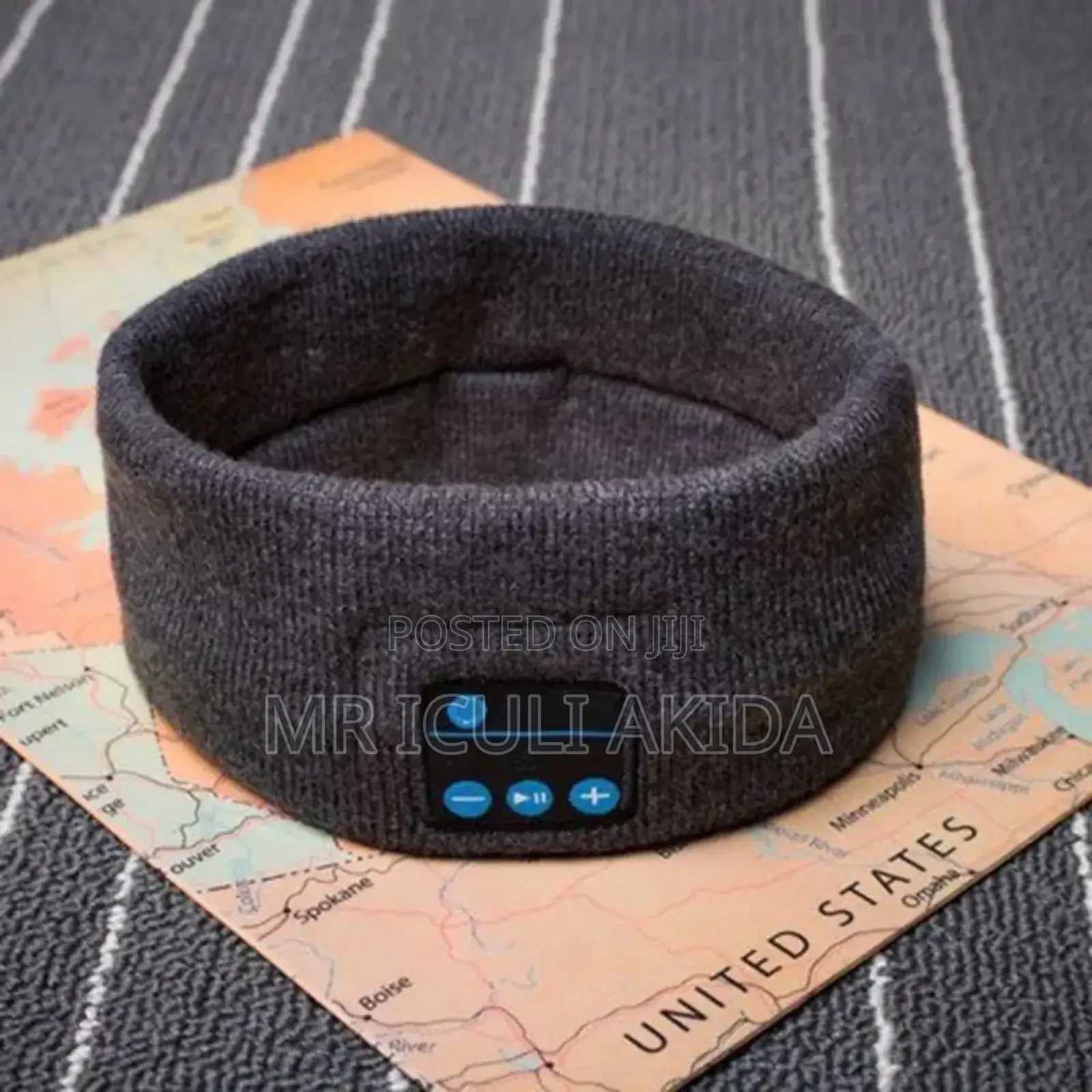Noise Canceling Travel,Gym,Cycling Headband Wireless Headset