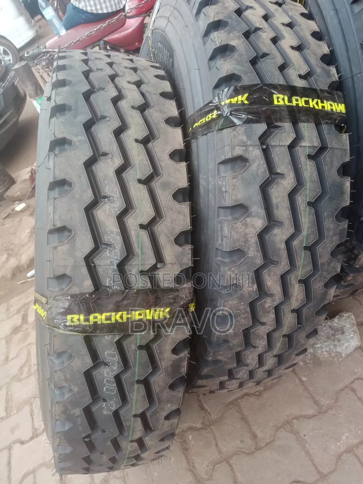 12.00R20 Blackhawk Tires .