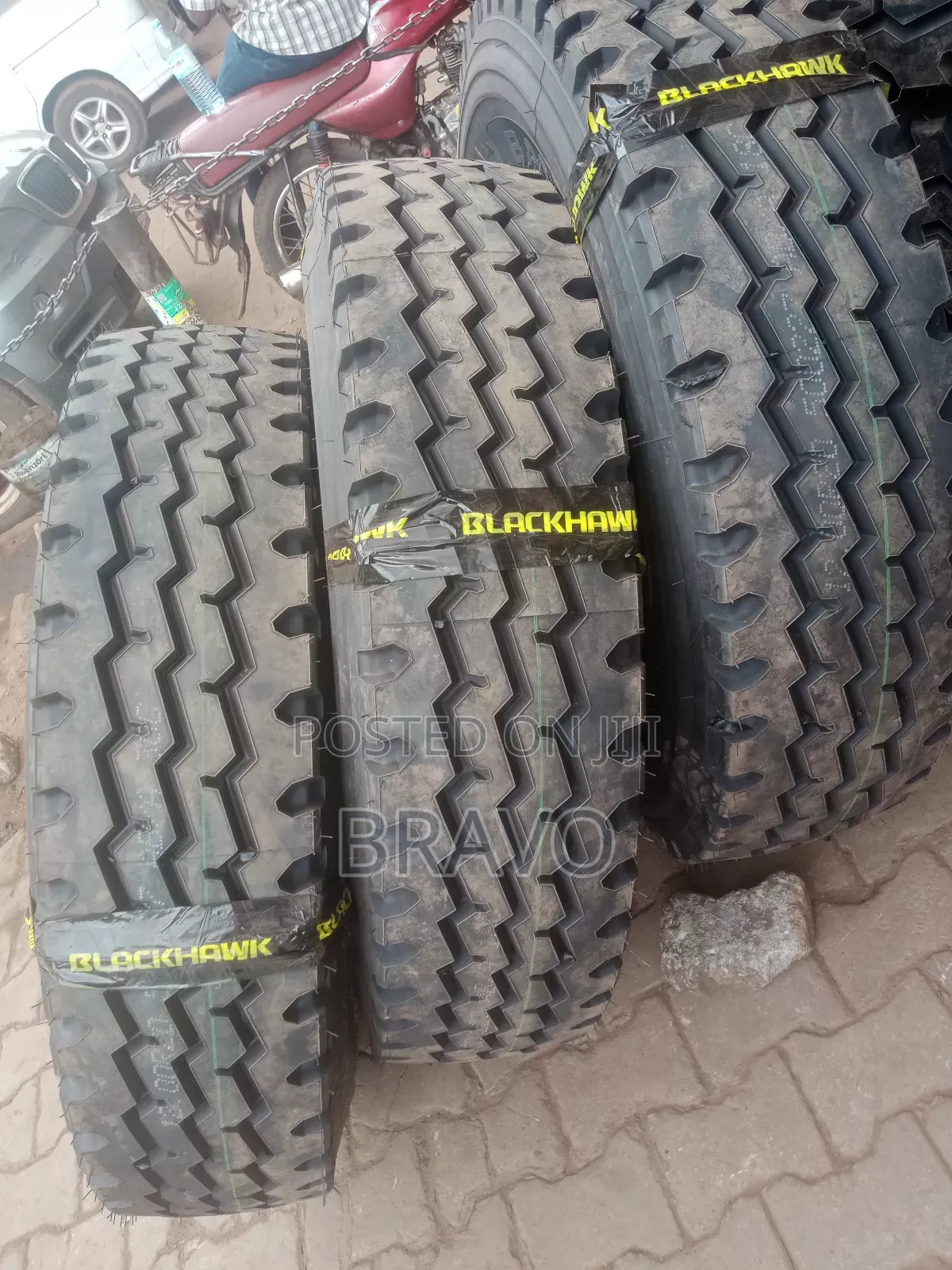 12.00R20 Blackhawk Tires .