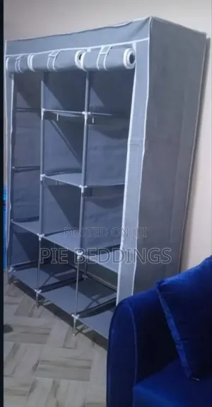 New Closed Metallic Closet / Wardrobe