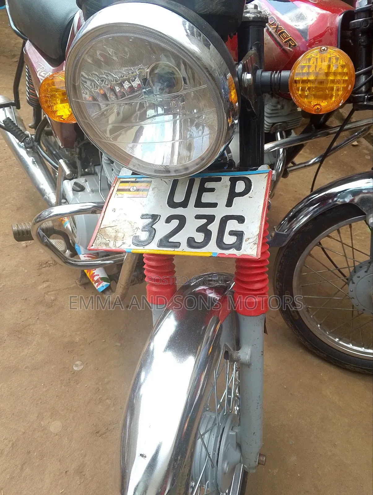 Bajaj Boxer 2019 Red