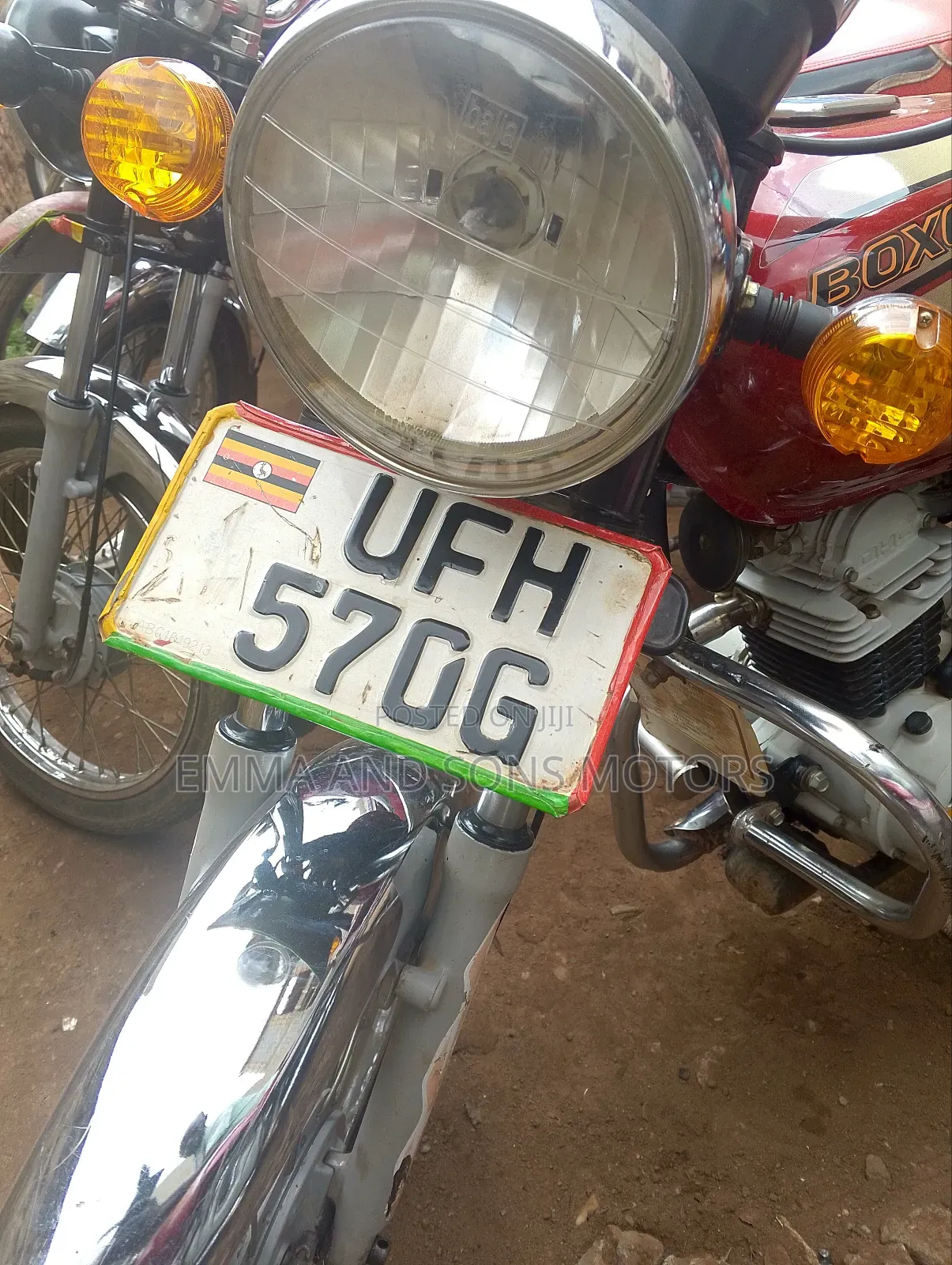 Bajaj Boxer 2021 Red