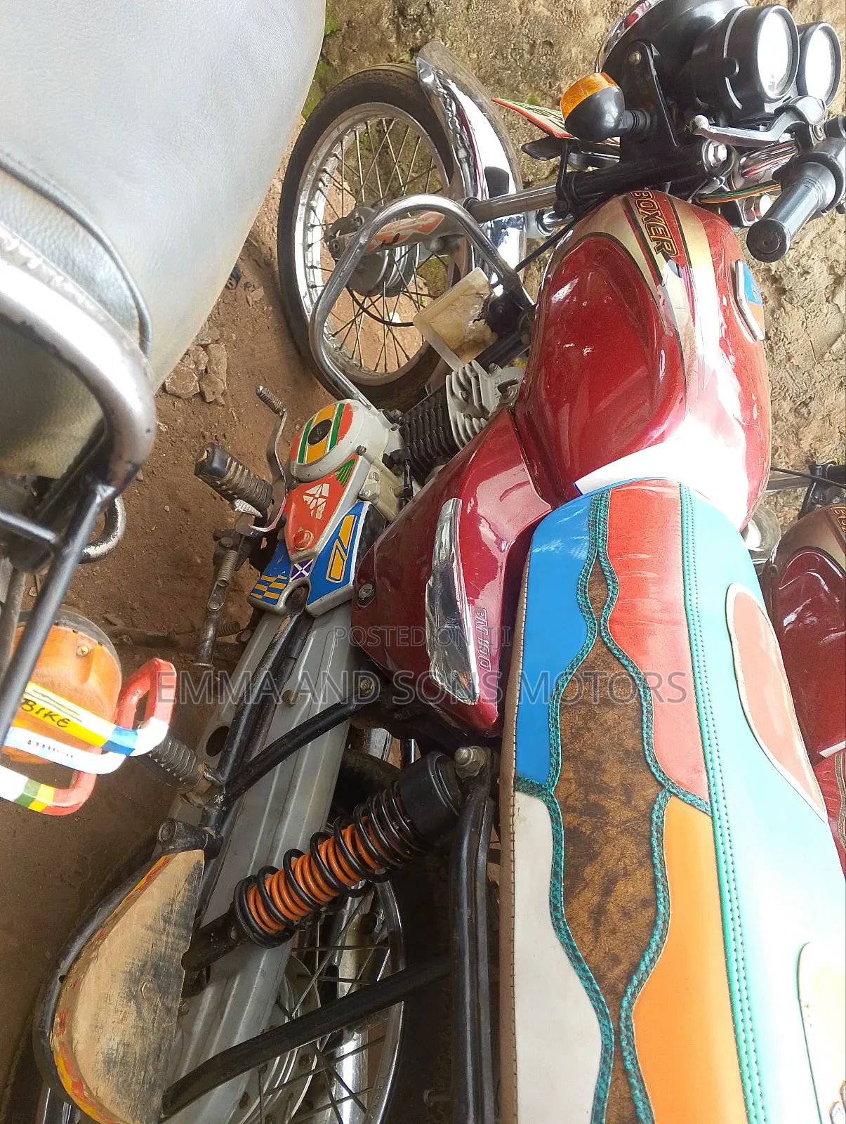 Bajaj Boxer 2021 Red