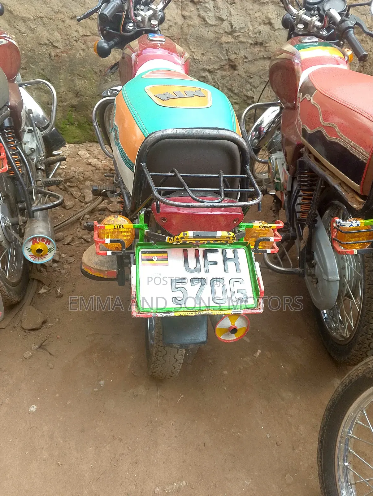 Bajaj Boxer 2021 Red