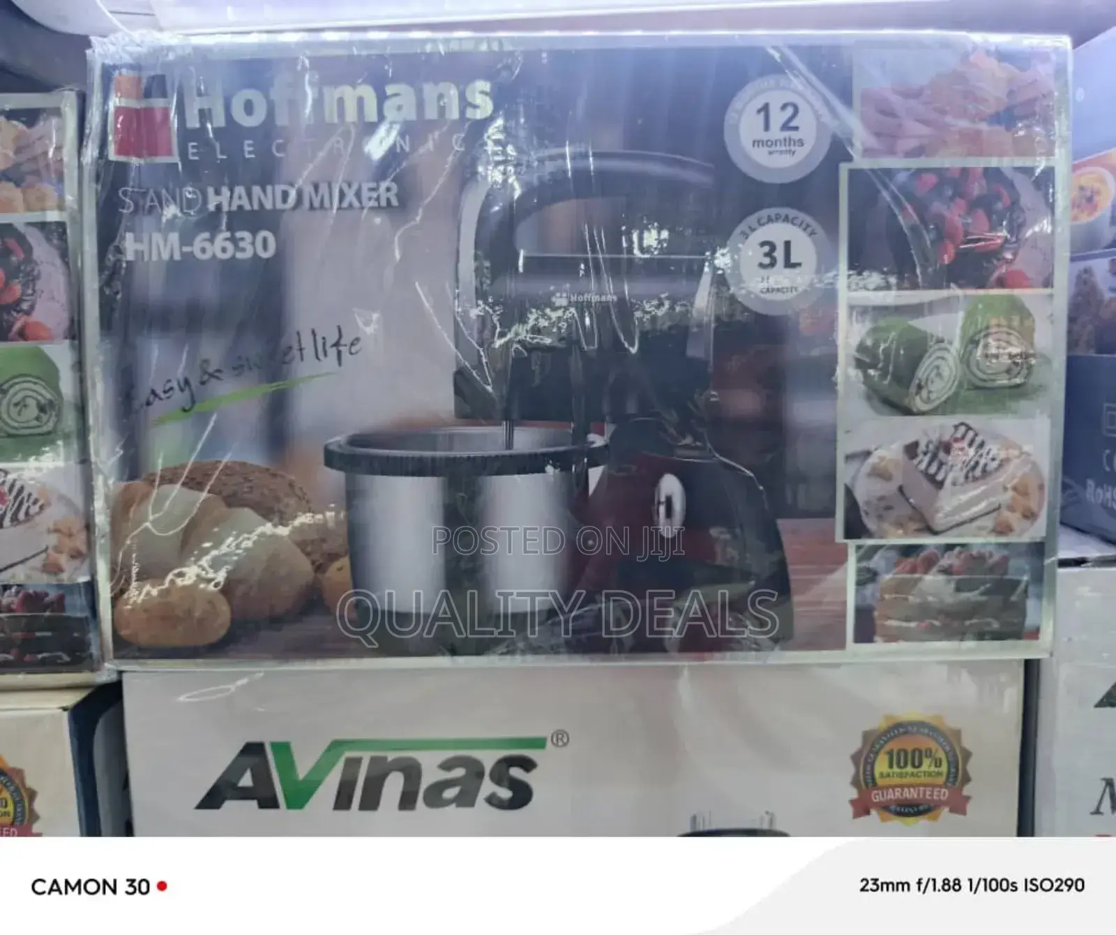 Hoffmans 3L Stand Mixer