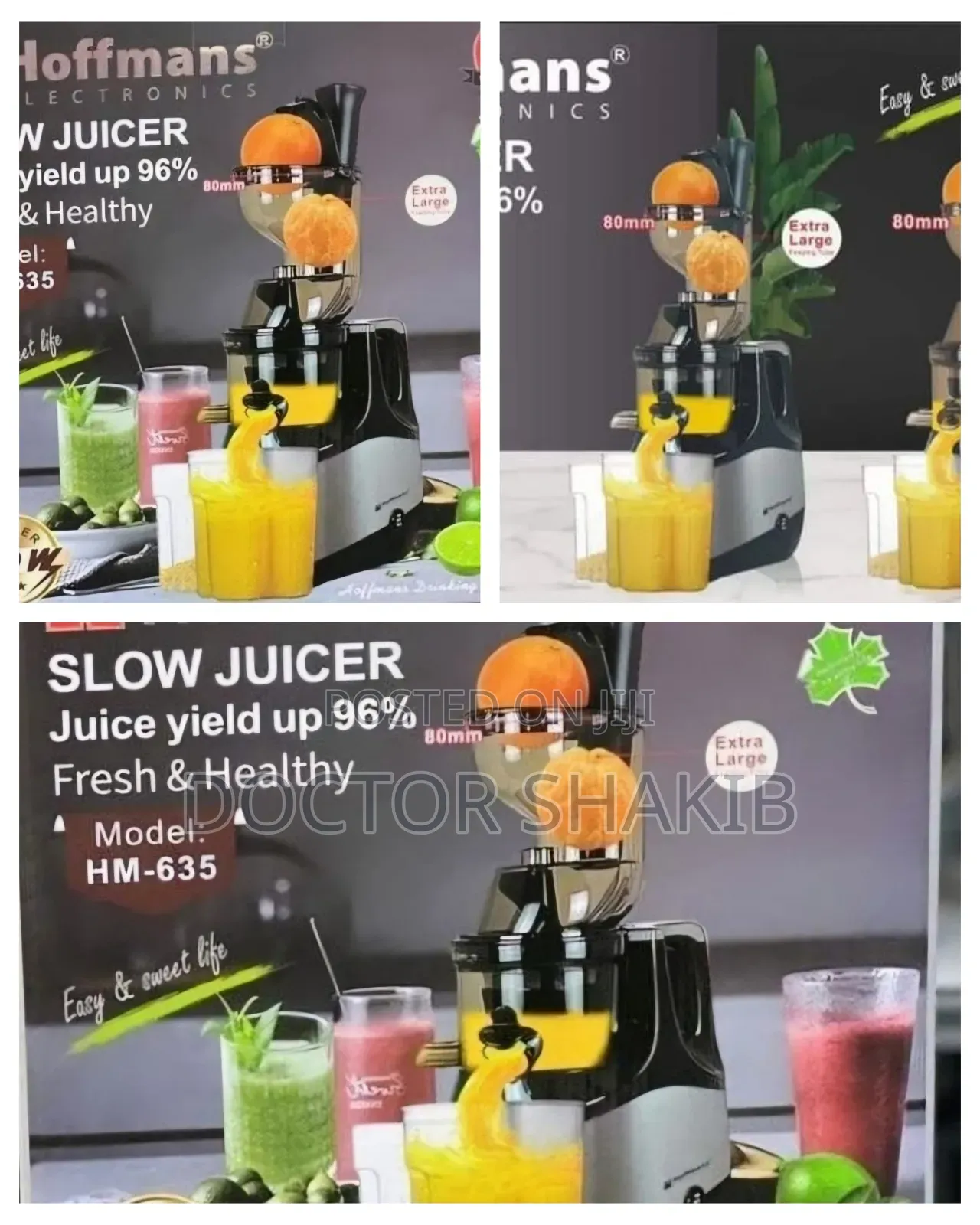 New Hoffmans Slow Juicer Extractor Machine HM-635