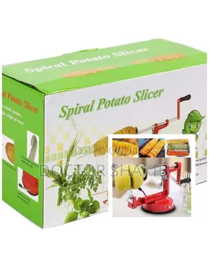 New Manual Spiral Potato Cutter-Red