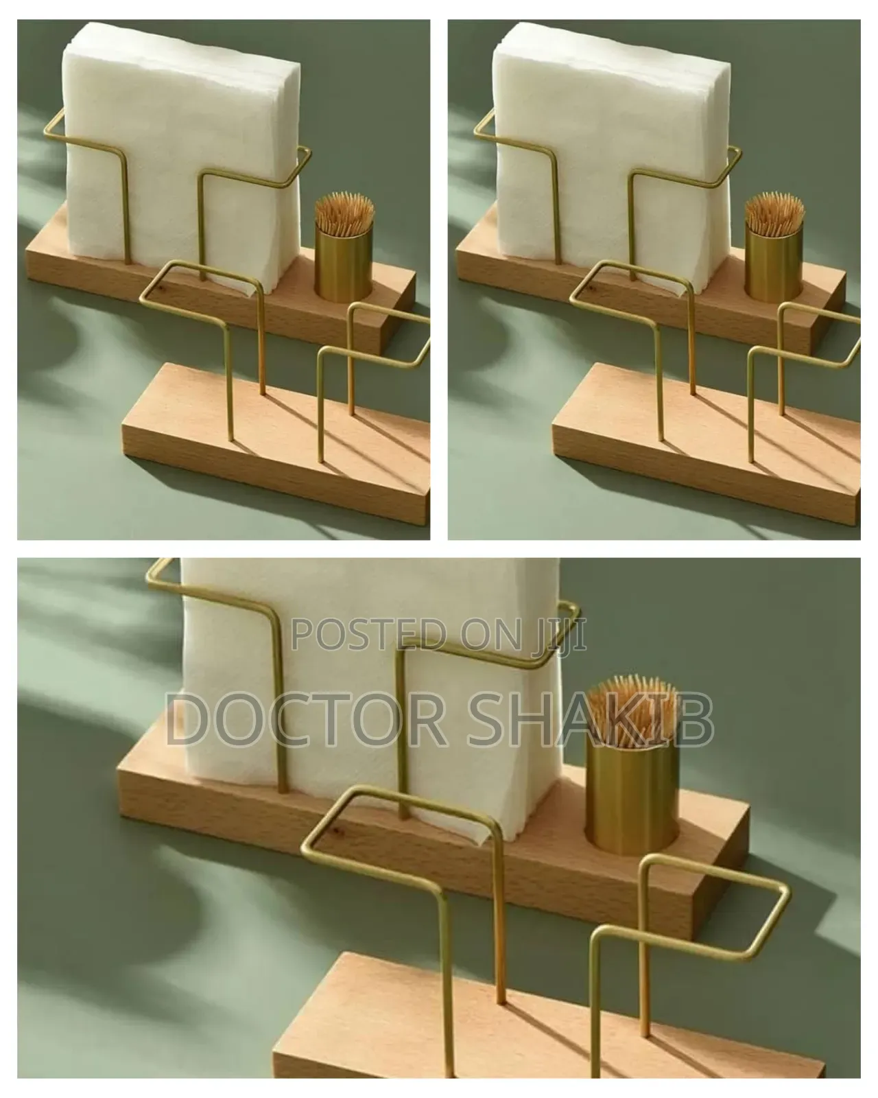 New 2-in-1 Creative Tissue Holder