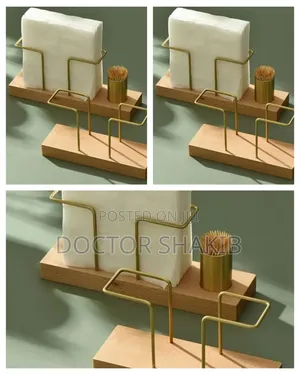 New 2-in-1 Creative Tissue Holder