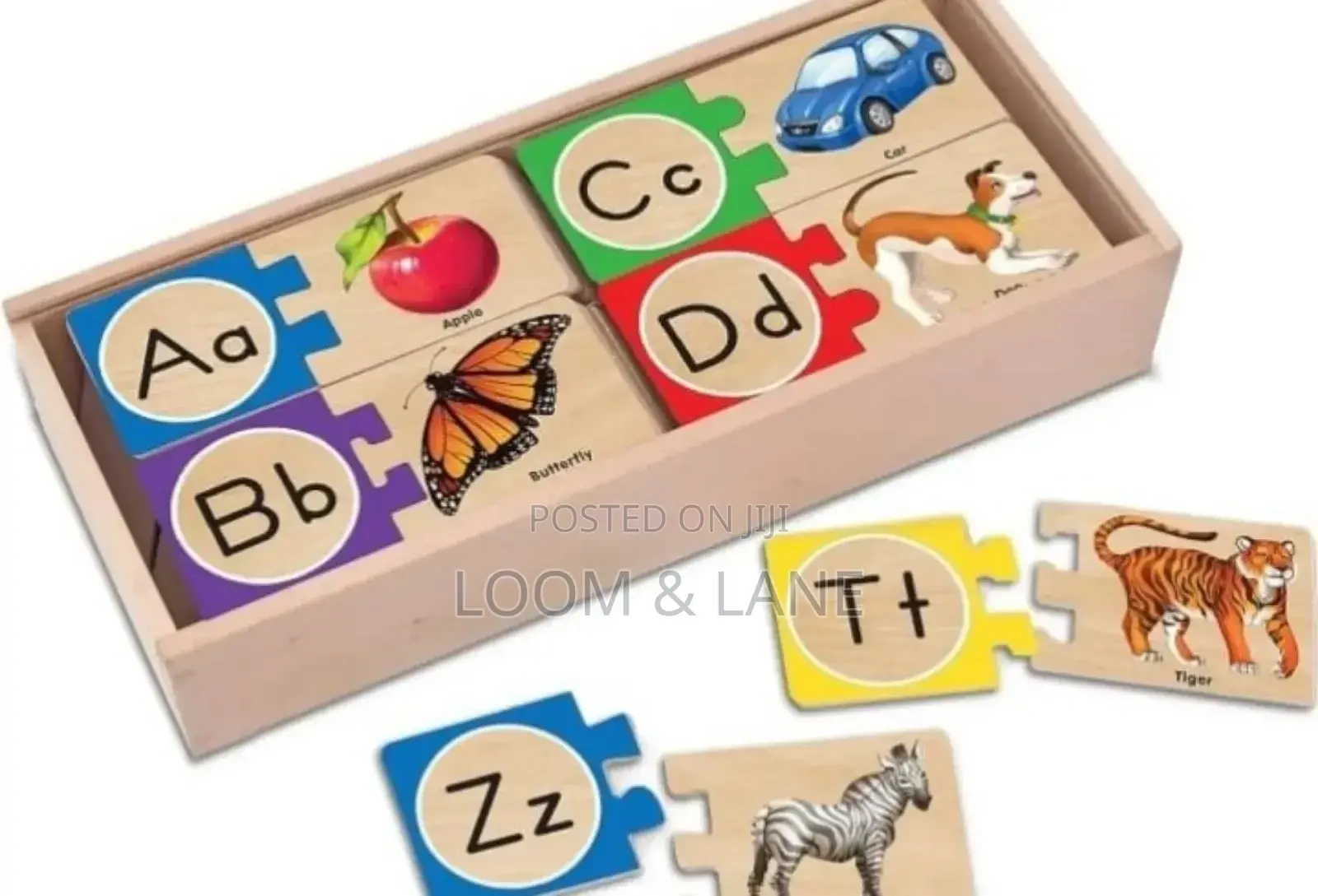 Wooden Kids Self Teaching Alphabet Kids Puzzle