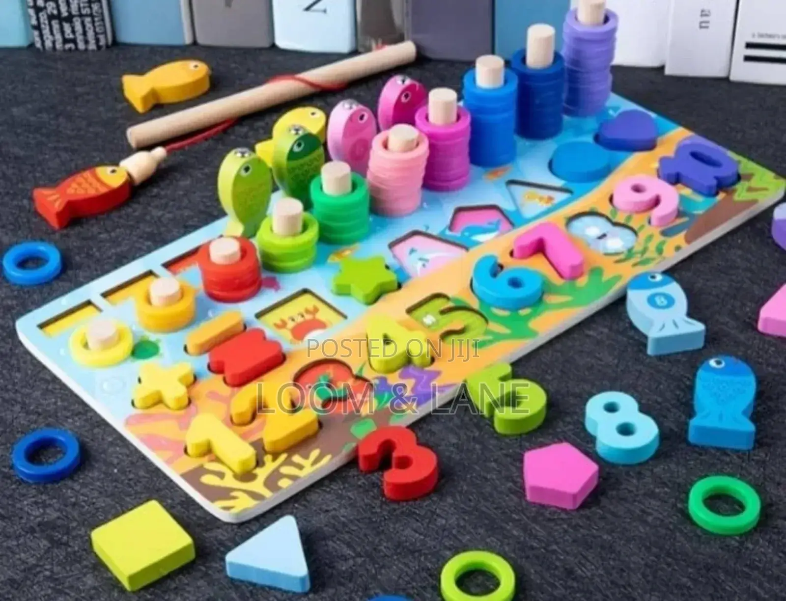 6 in 1 Mentossori Kids Learning Voard