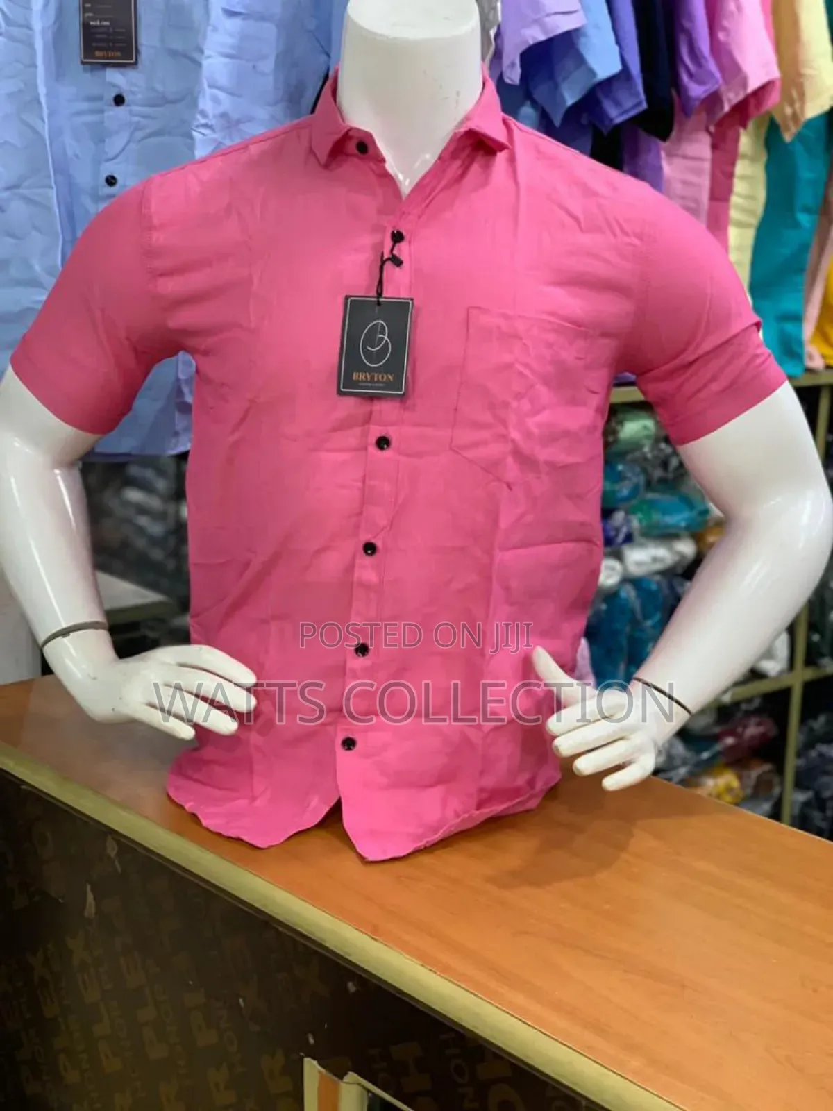 Plain Short Sleeved Shirts