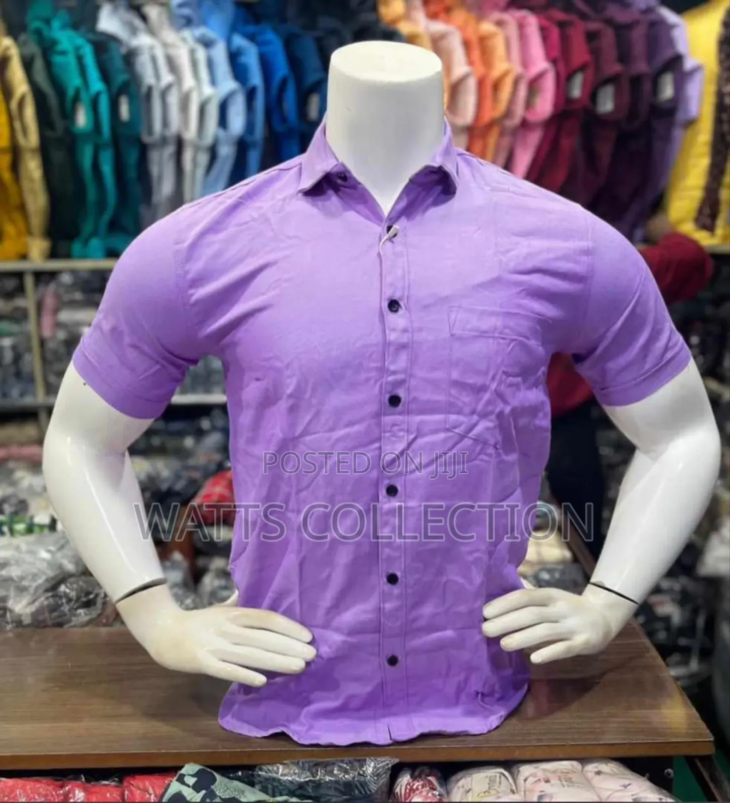 Plain Short Sleeved Shirts
