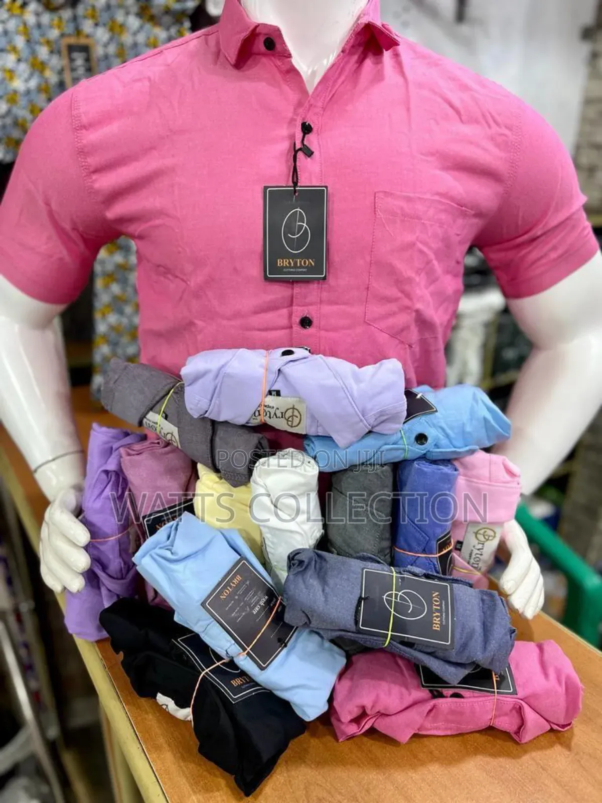 Plain Short Sleeved Shirts