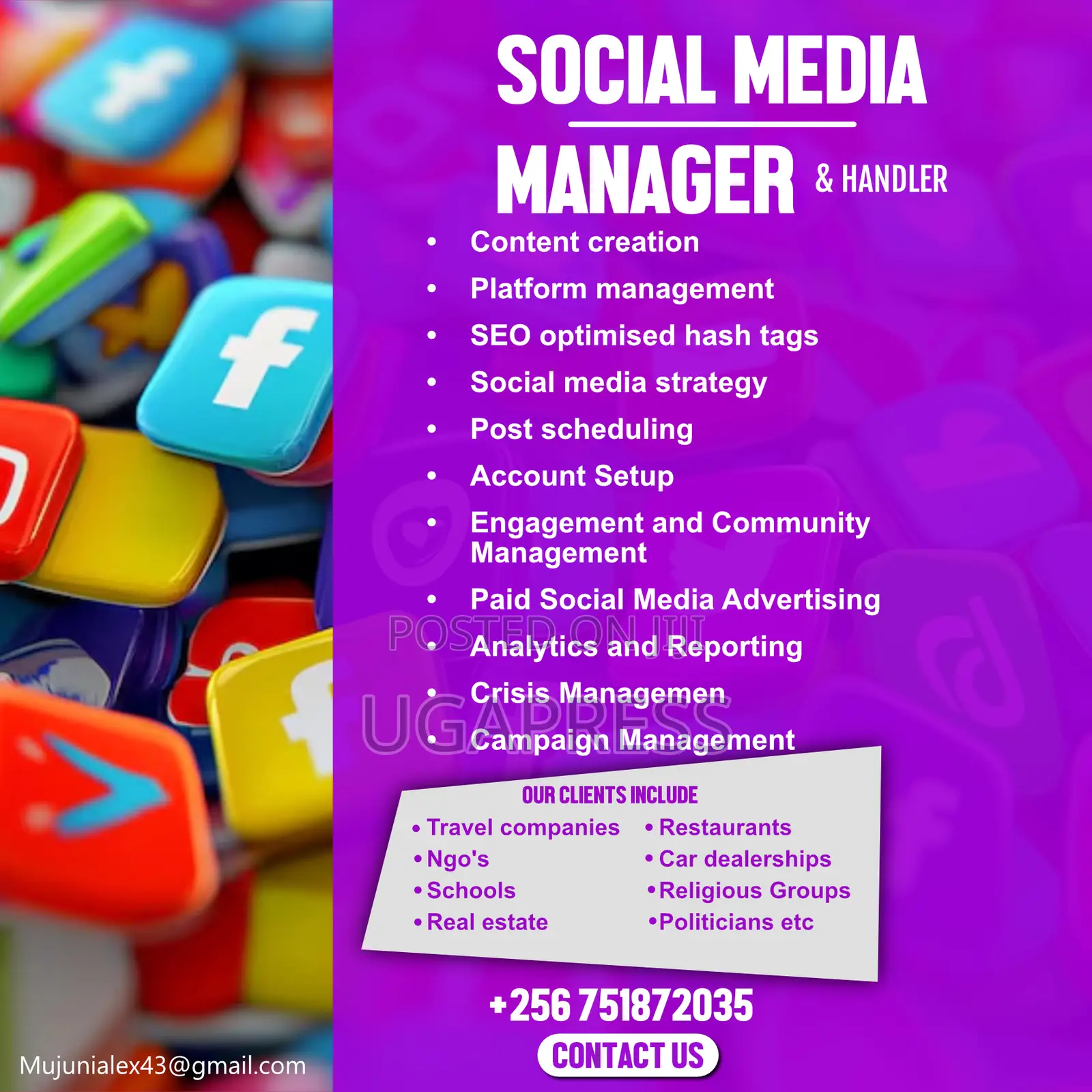 Social Media Management and Handling