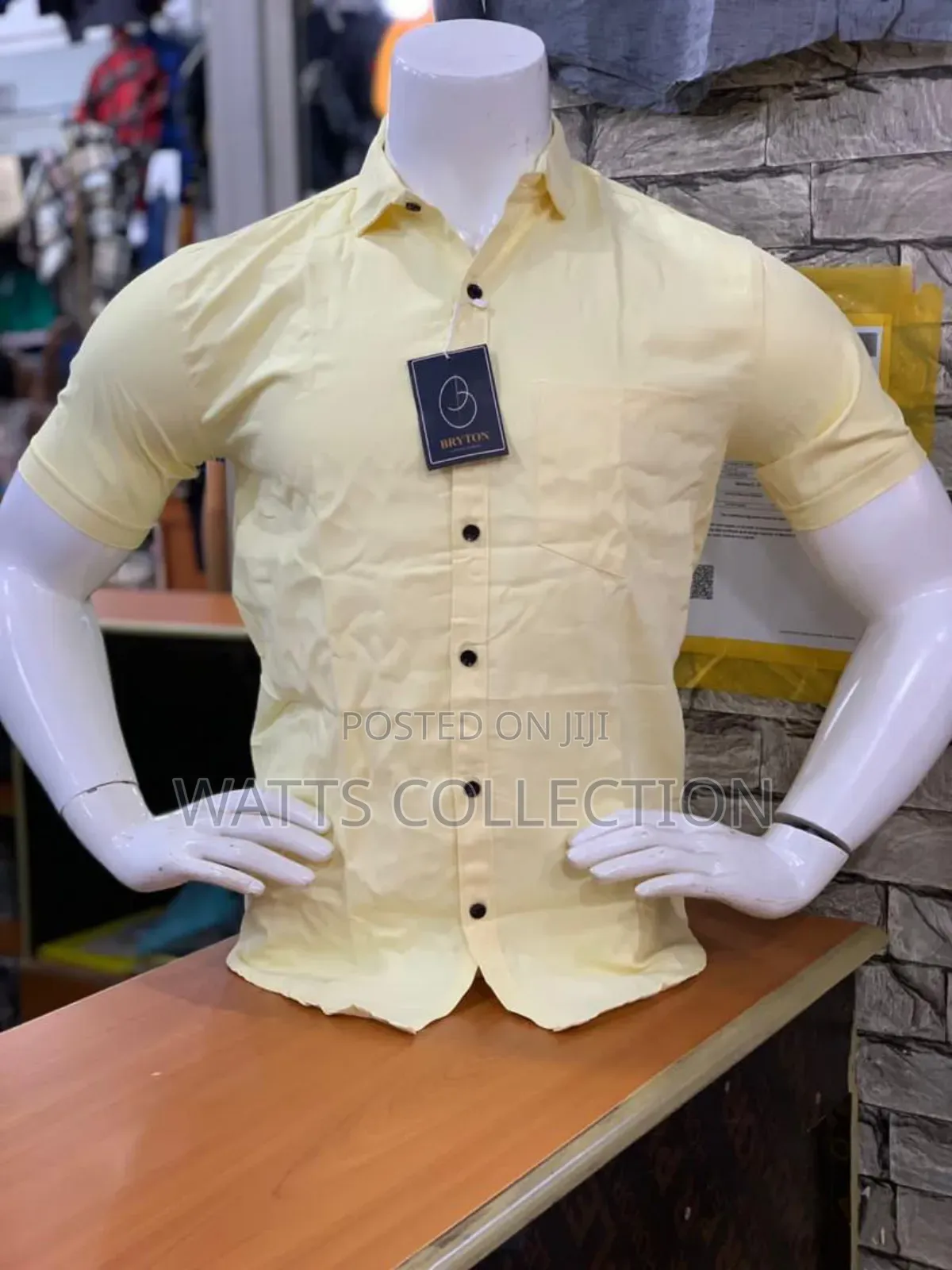Plain Short Sleeved Shirts