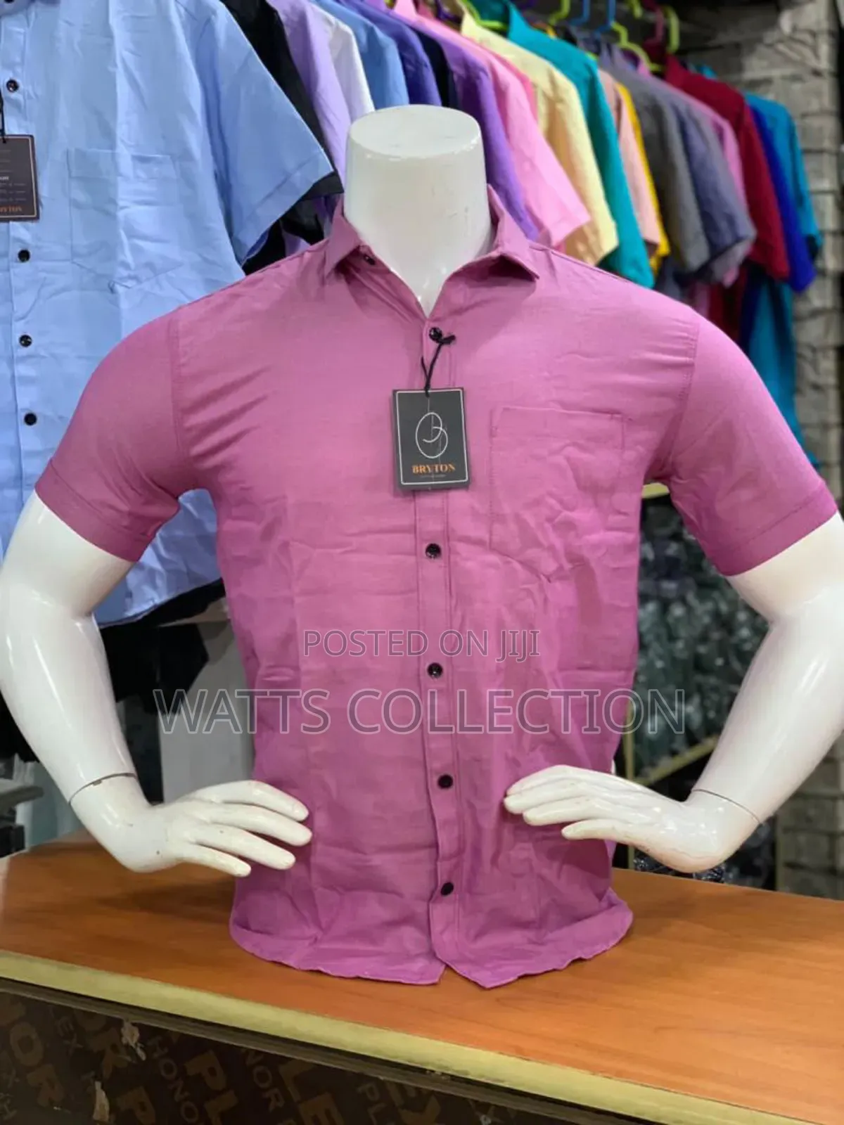 Plain Short Sleeved Shirts