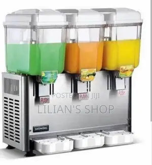Triple Electric Cooling Juice And Beverage Despenser