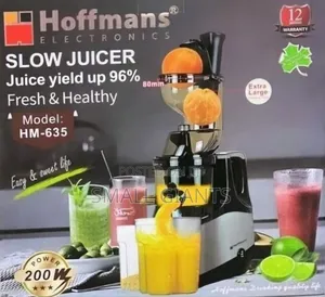 Hoffmans Slow Juicer Extractor Machine