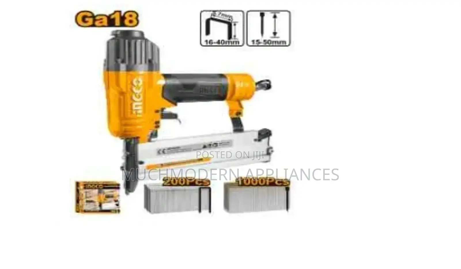 Ingco 2 in 1 Combo Brad Nailer