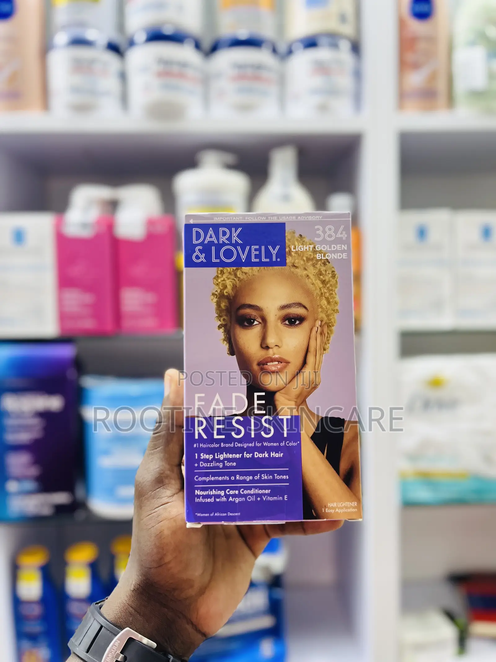 Dark Lovely Light Golden Blonde Fade Resist