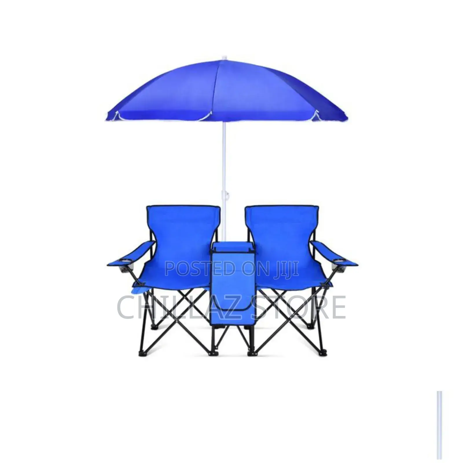 Double Folding Beach Chair.