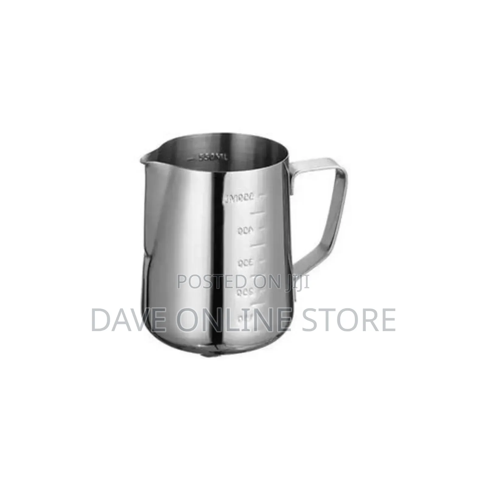 Stainless Steel Pitcher/Milk Frother 500mls- Silver