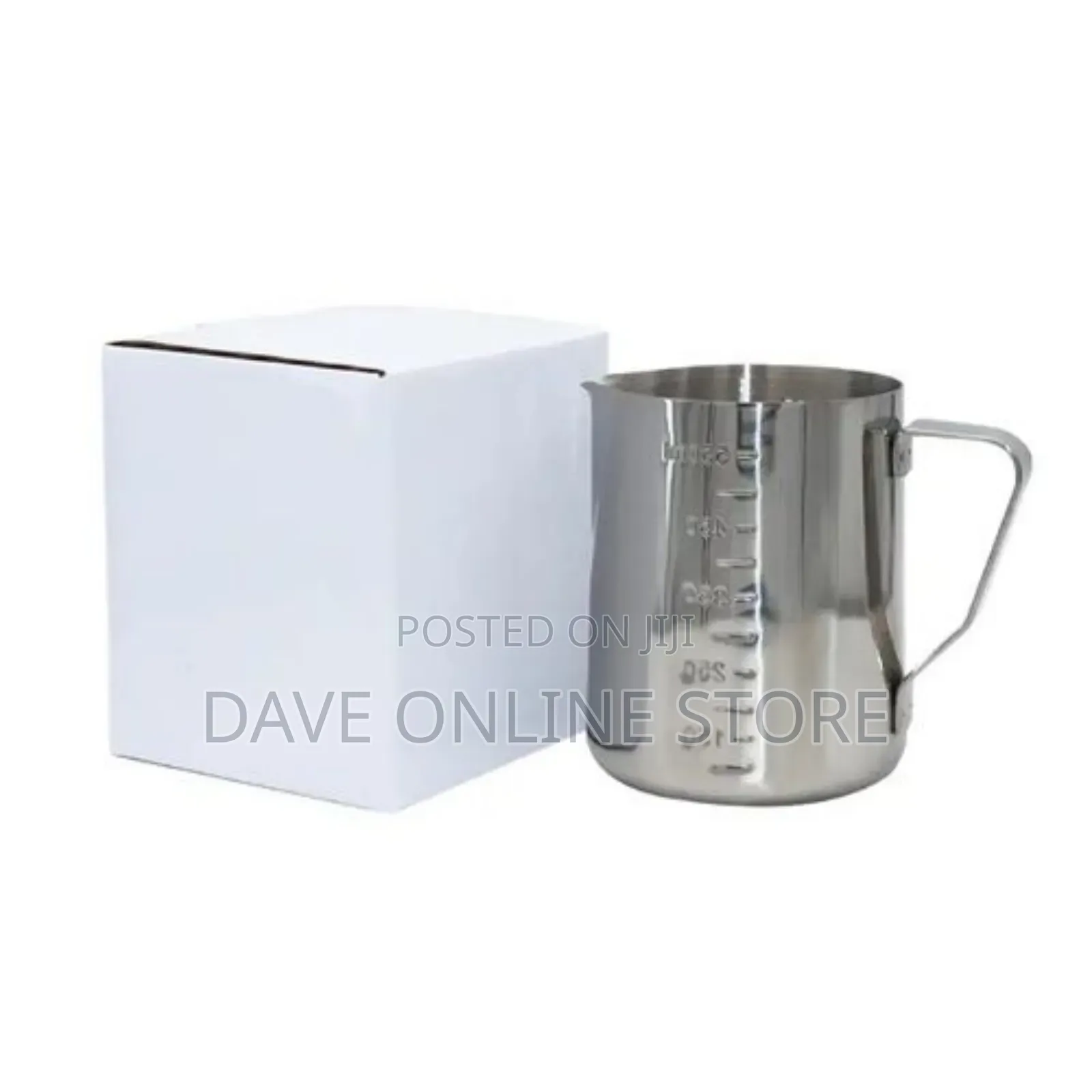 Stainless Steel Pitcher/Milk Frother 500mls- Silver