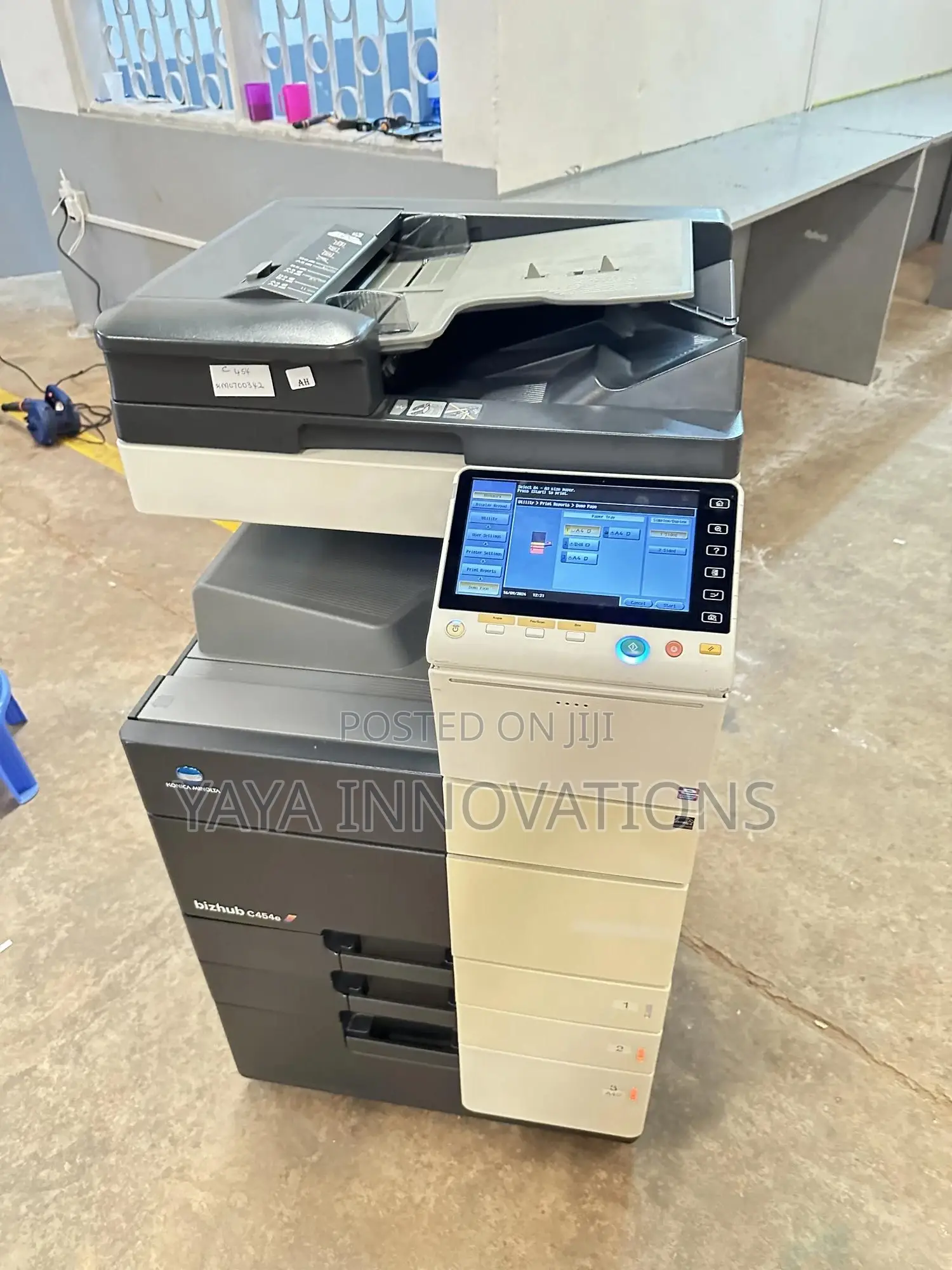 Coloured Bizhub Printing Machine 364e