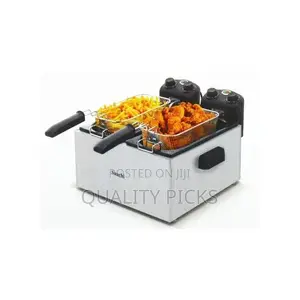 Saachi Commercial Deep Fryer With Basket, 3400W 12.7QT