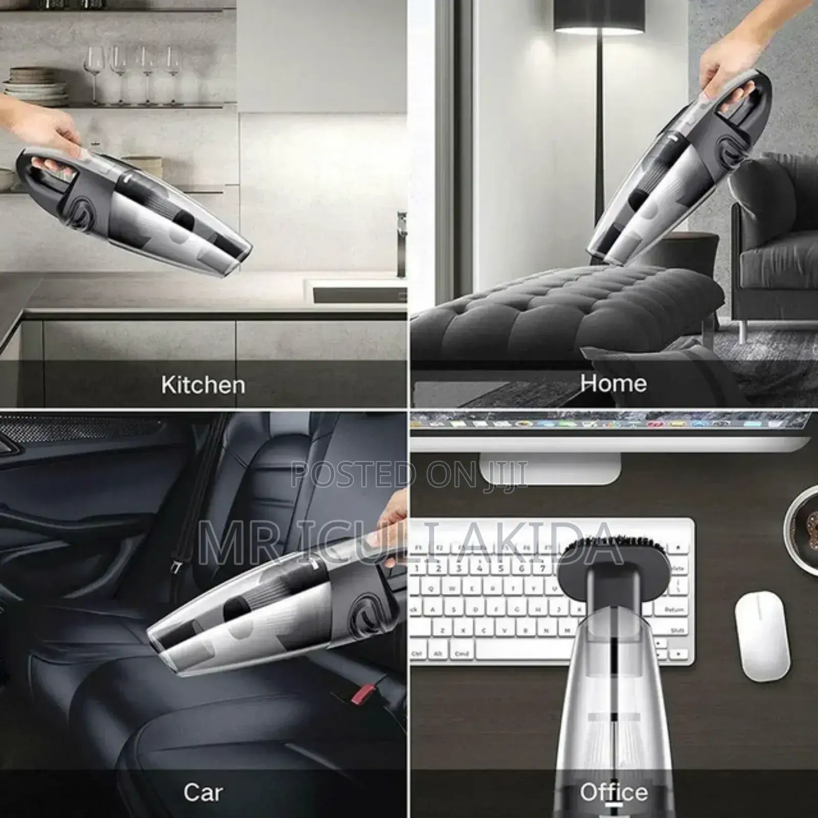 Handheld Wet Dry Car, Pet Hair Cordless Vacuum Cleaner