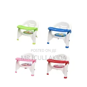 Safe Plastic Kids Dinner Feeding Chair