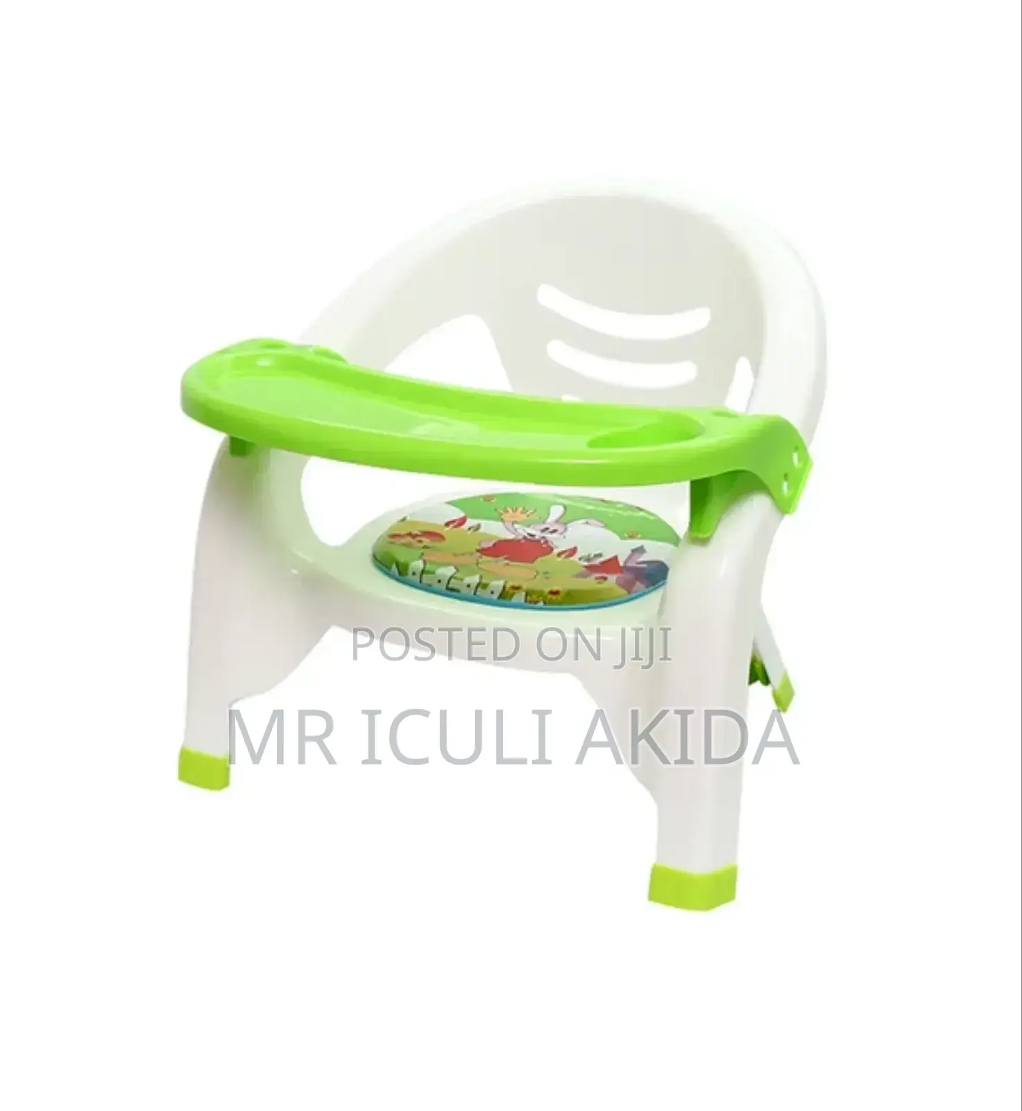 Safe Plastic Kids Dinner Feeding Chair