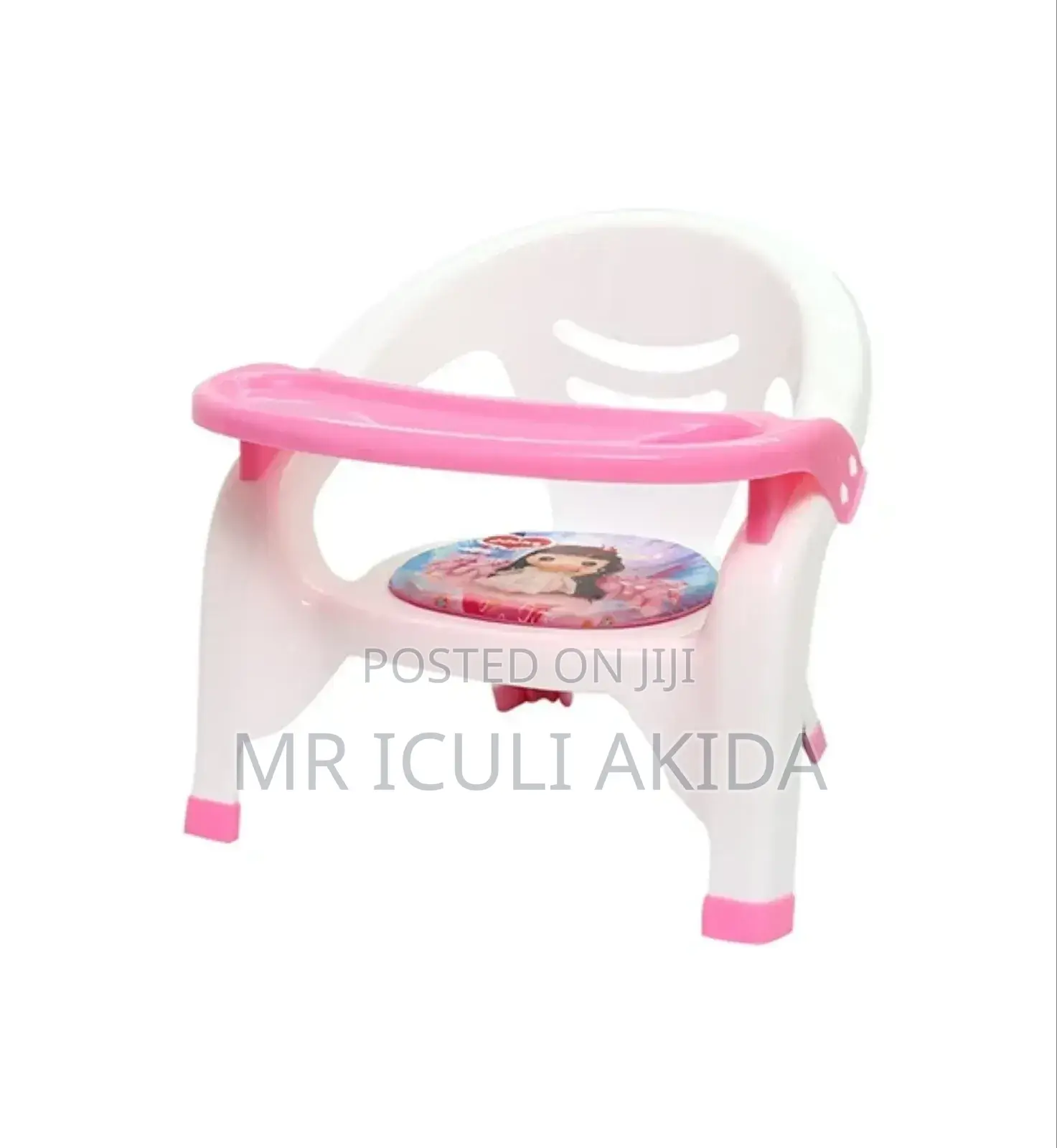 Safe Plastic Kids Dinner Feeding Chair