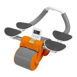 Automatic Rebound Abdominal Wheel With Timer