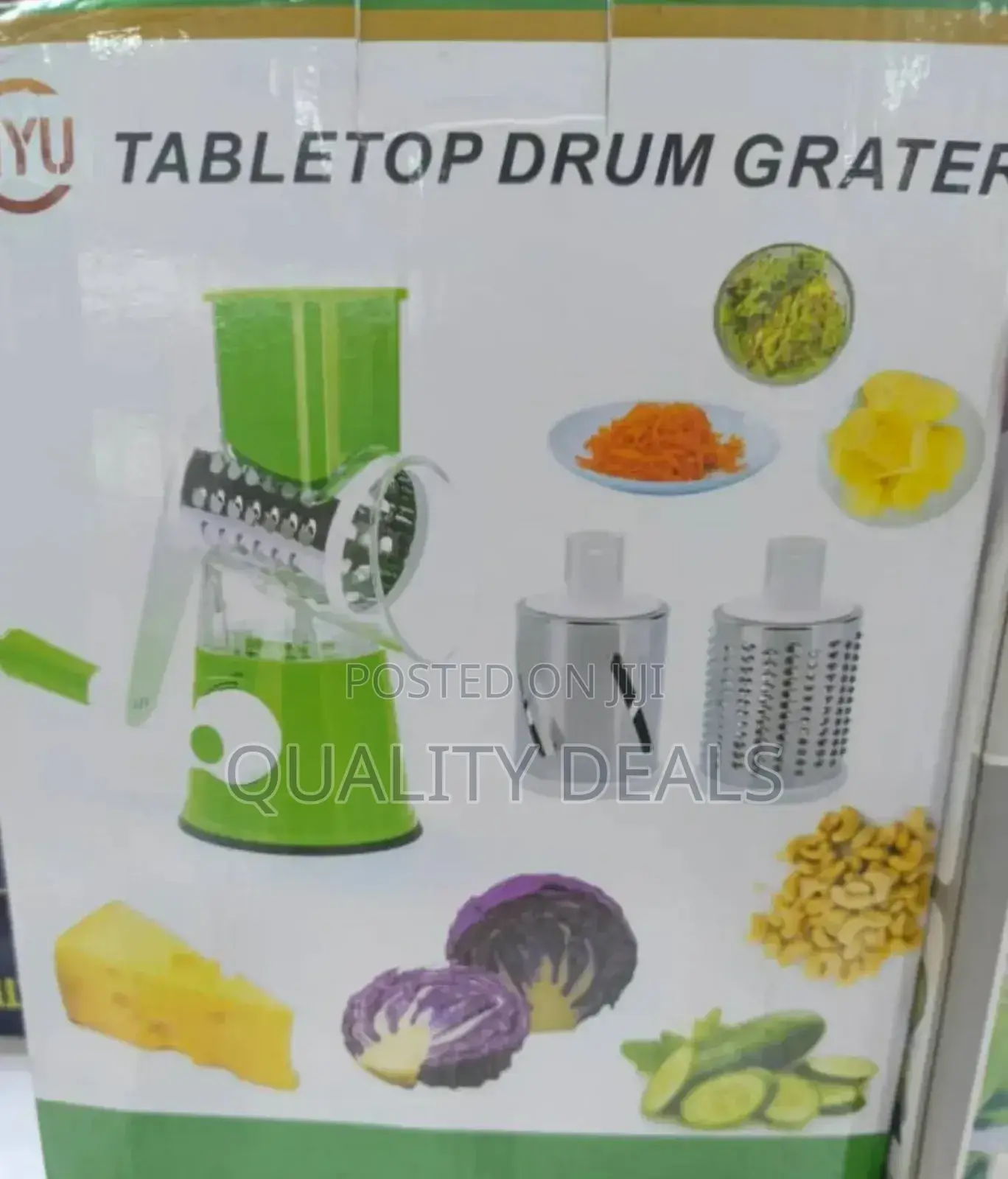 Tabletop Drum Grater