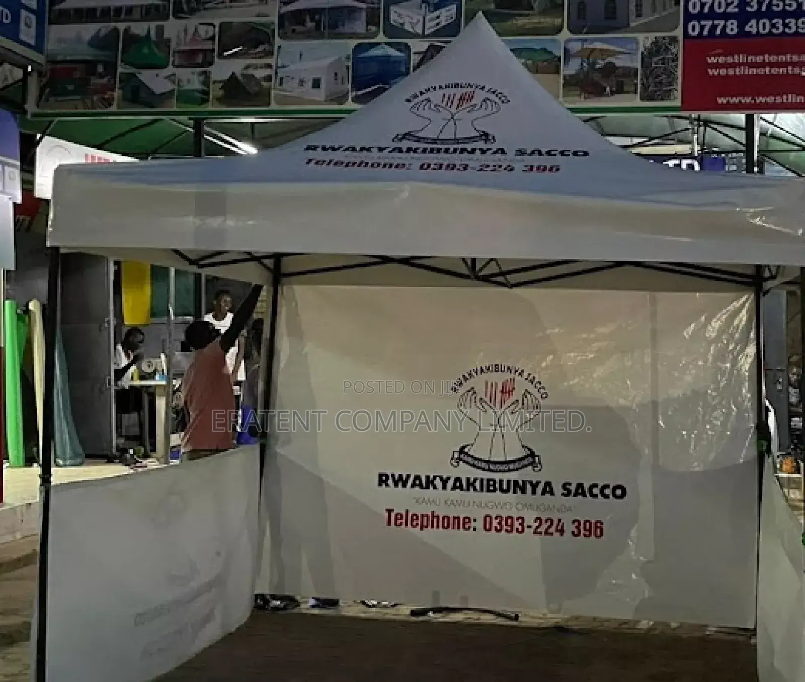 2.5mx2.5m Exhibition Tent Branded With Your Logo/Name